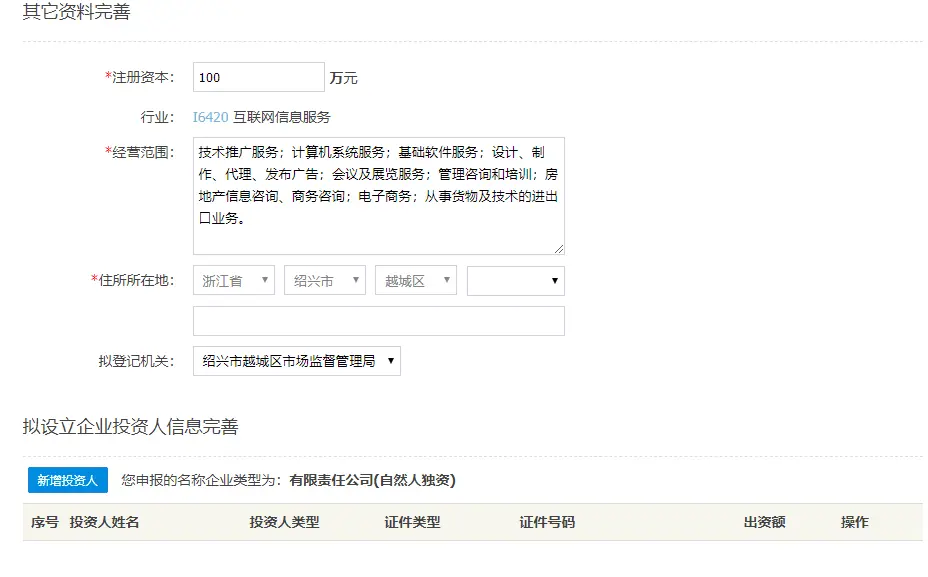 公司注册专题:企业名称预先核准