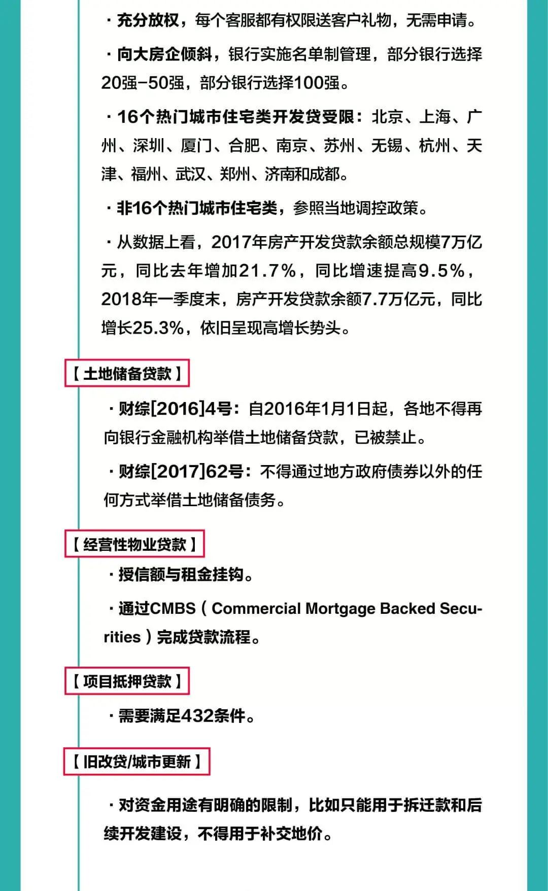 史上最全的中国房地产融资路径(珍藏版)