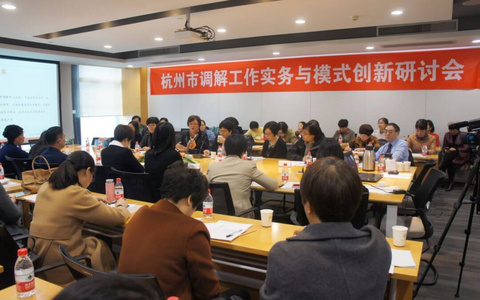 杭州市调解工作实务与模式创新研讨会在泽大所召开