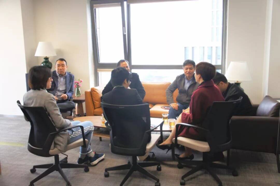 杭州市上城区政协副主席周常生等一行走访泽大所