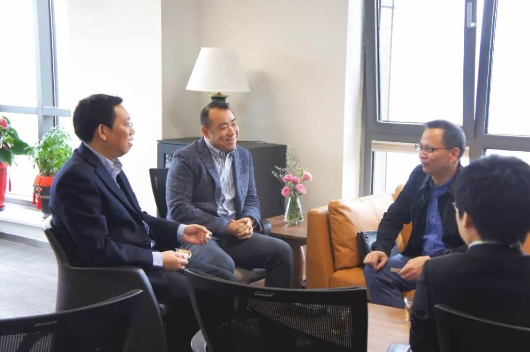 杭州市上城区政协副主席周常生等一行走访泽大所