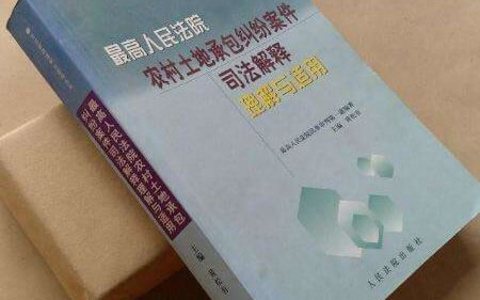 最高院关于审理涉及农村土地承包纠纷案件适用法律问题的解释（2005）