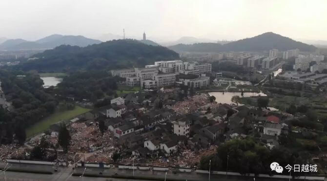 绍兴镜湖新区第二阶段拆迁来了，后诸、西山头等7个村要拆了。