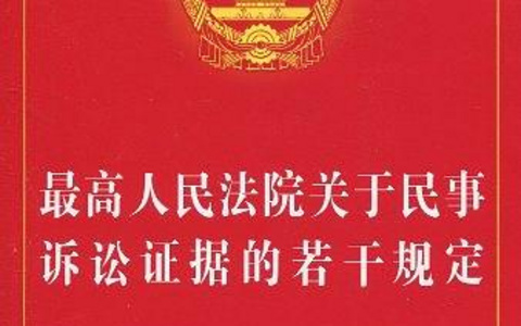 最高人民法院关于民事诉讼证据的若干规定（2019）