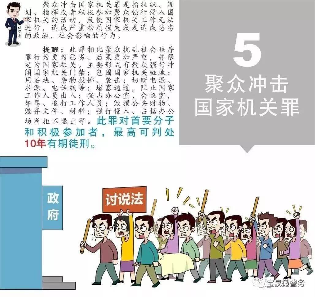 这些上访行为涉嫌违法，会影响子女考学、入党、入伍、报考公务员