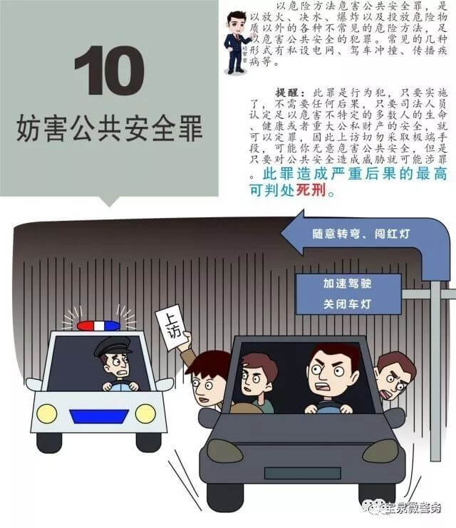 这些上访行为涉嫌违法，会影响子女考学、入党、入伍、报考公务员