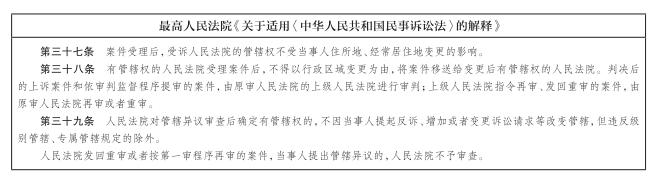 民事诉讼管辖指引