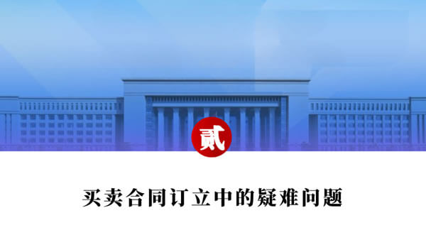 买卖合同纠纷争点整理与法律适用(唐学兵)